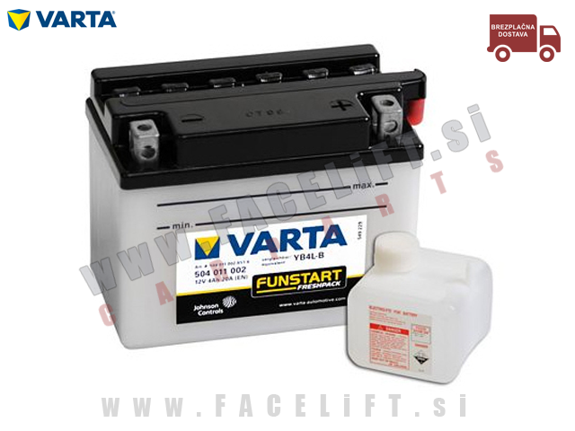 Akumulator / Varta YB4L-B / 4Ah / 12V Akumulator / Varta YB4L-B / 4Ah / 12V