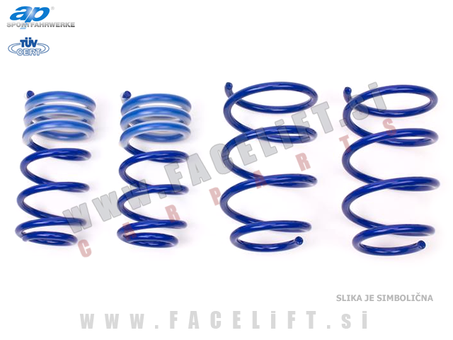 Alfa Romeo 156 / 932 (97-05) / športne vzmeti AP / 40/30mm Alfa Romeo 156 / 932 (97-05) / športne vzmeti AP / 40/30mm