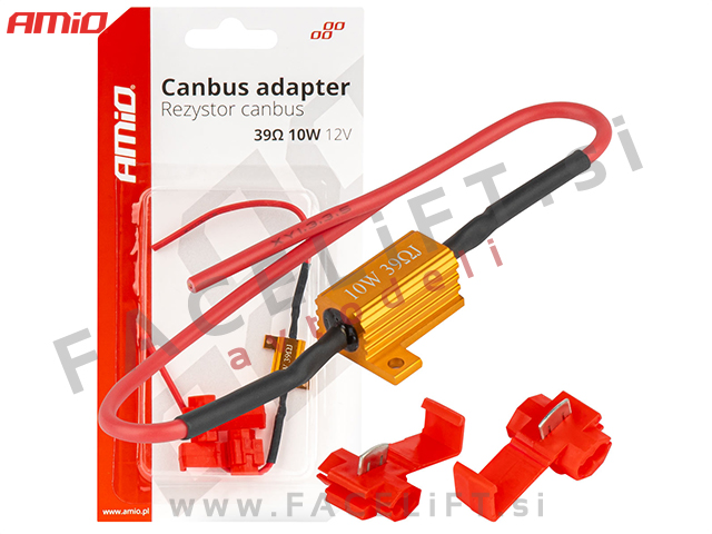 Upor CANBUS 10W 39Ω 12V
