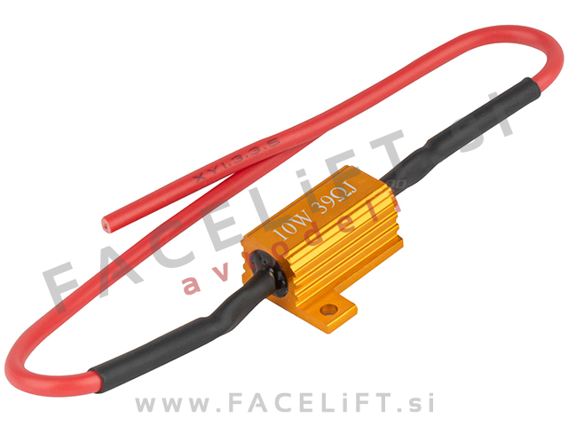 Upor CANBUS 10W 39Ω 12V Upor CANBUS 10W 39Ω 12V