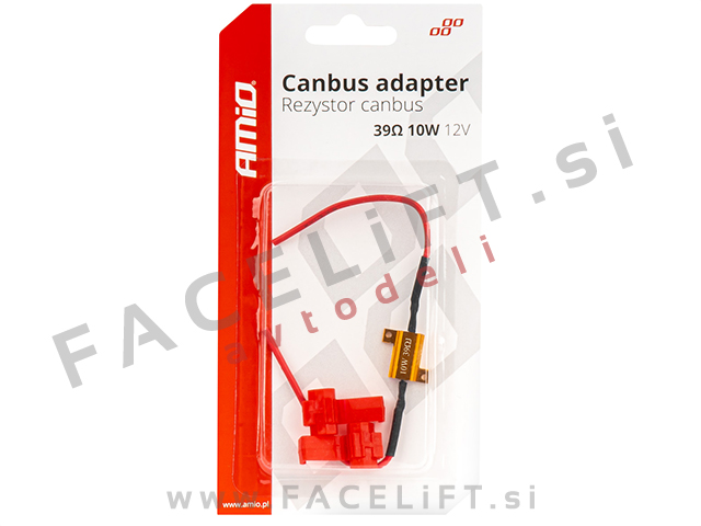 Upor CANBUS 10W 39Ω 12V