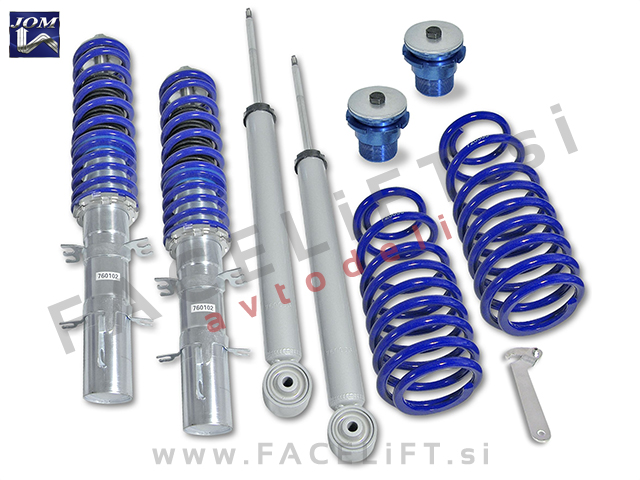 Audi A3 8L 96-03 nastavljivo vzmetenje JOM BlueLine Audi A3 8L 96-03 nastavljivo vzmetenje JOM BlueLine