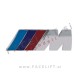 BMW M emblem za pritrditev na ledvičke