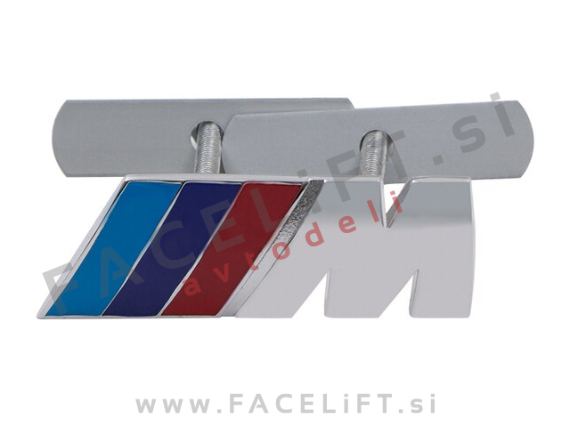 BMW M emblem za pritrditev na ledvičke
