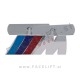 BMW M emblem za pritrditev na ledvičke