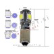 LED žarnica BAX9s (H6W) 5x SMD (5050) CANBUS 12V