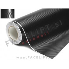 Samolepljiva folija karbon (3D) črna 152cm x 50cm