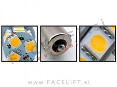 LED žarnica P21W (BA15s / 1156) 18x SMD (5050) 12V