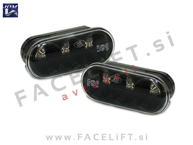 VW Polo 6N 6N2 94-01 bočni LED smerniki črni