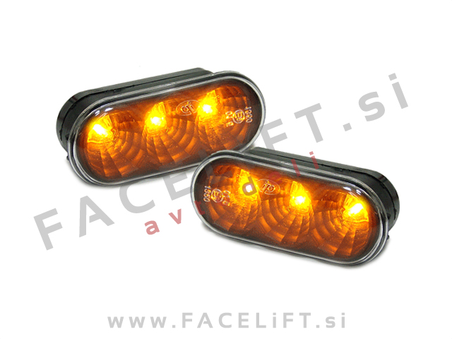 VW Polo 6N 6N2 94-01 bočni LED smerniki črni VW Polo 6N 6N2 94-01 bočni LED smerniki črni