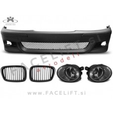 BMW 5 E39 95-03 sprednji odbijač M5 izgled, meglenke, ledvičke