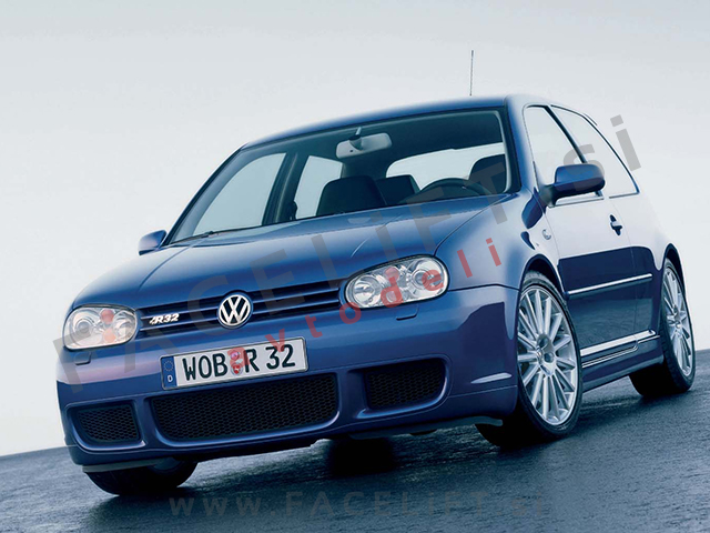 VW Golf 4 97-03 sprednji odbijač R32 izgled