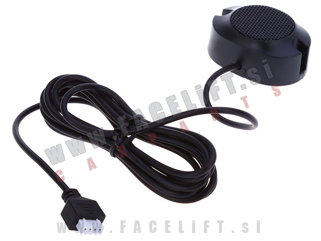 Parkirni senzorji PDC z zvočnim opozorilom 4x senzor beli 12V