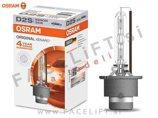 Xenon žarnica D2S Osram Original Xenarc 66240 35W