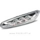 BMW 5 / E60 E61 (03-10) / bočni LED smerniki / kromirani