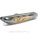 BMW 5 / E60 E61 (03-10) / bočni LED smerniki / kromirani BMW 5 / E60 E61 (03-10) / bočni LED smerniki / kromirani