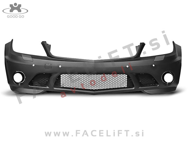 Mercedes C S204 W204 07-11 sprednji odbijač AMG izgled PDC SRA