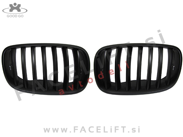 BMW X5 E70 06-13 ledvičke črne mat