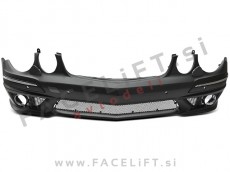 Sprednji odbijač AMG izgled PDC SRA Mercedes E S211 W211 06-09