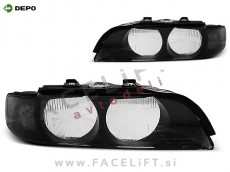 BMW 5 E39 95-00 stekla žarometov