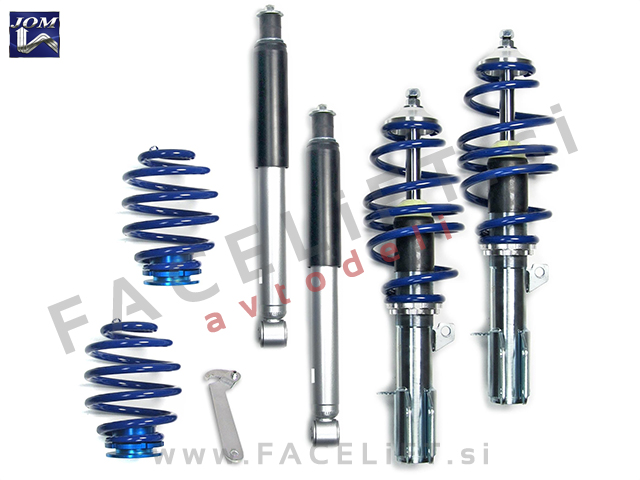 Opel Corsa C 00-06 nastavljivo vzmetenje JOM BlueLine
