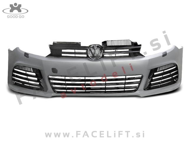 VW Golf 6 08-12 sprednji odbijač R20 izgled SRA VW Golf 6 08-12 sprednji odbijač R20 izgled SRA