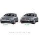 VW Golf 6 08-12 sprednji odbijač R20 izgled SRA