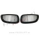 BMW 3 E92 E93 06-10 ledvičke črne mat
