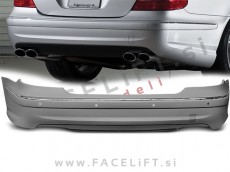 Mercedes E W211 Limuzina 02-06 zadnji odbijač AMG izgled PDC