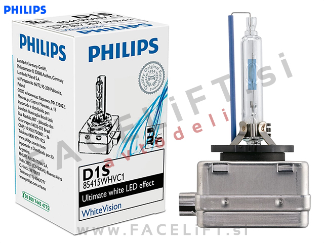 Xenon žarnica Philips WhiteVision D1S 35W Xenon žarnica Philips WhiteVision D1S 35W