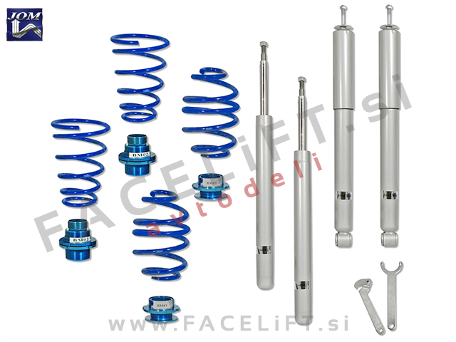 BMW 3 E30 82-94 nastavljivo vzmetenje JOM BlueLine BMW 3 E30 82-94 nastavljivo vzmetenje JOM BlueLine
