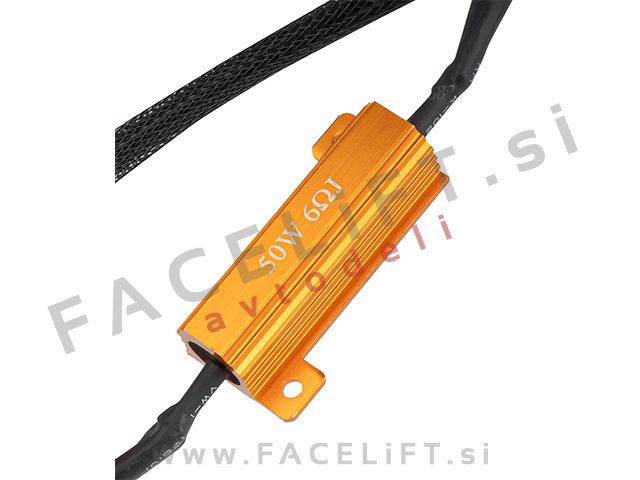 Upor CANBUS H7 (PX26d) 50W 6Ω 12V
