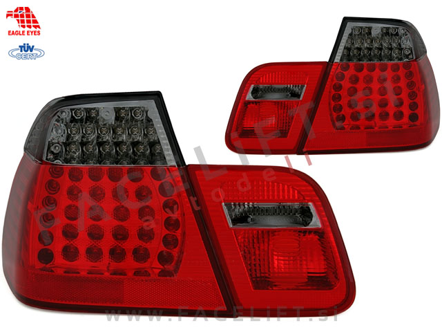 BMW 3 E46 Limuzina 98-01 zadnje LED luči BMW 3 E46 Limuzina 98-01 zadnje LED luči