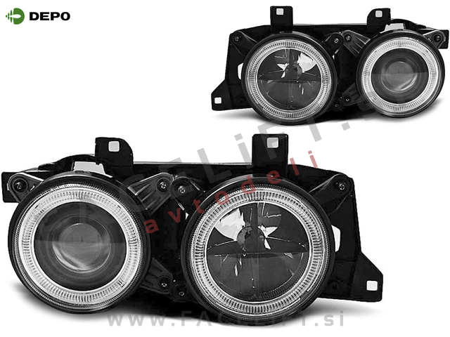 BMW 5 E34 88-95 žarometi