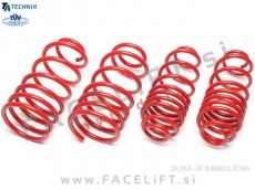 VW Golf 4 97-03 športne vzmeti TA Technix 50/40mm