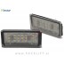 LED osvetlitev registrske tablice z ohišjem BMW 3 E46 Cabrio Coupe 03-07