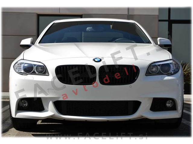 BMW 5 F10 F11 10-17 ledvičke črne (mat)