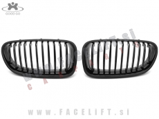 BMW 5 F10 F11 10-17 ledvičke črne (sijaj)