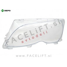 Steklo za žaromet levo BMW 3 E46 Limuzina Karavan 01-05