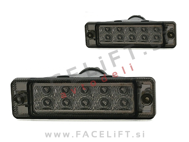 VW Golf 1 74-83 sprednji LED smerokazi zatemnjeni VW Golf 1 74-83 sprednji LED smerokazi zatemnjeni