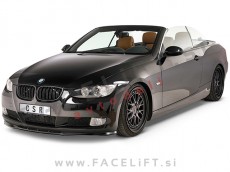 BMW 3 E92 E93 06-10 podaljšek sprednjega odbijača črni (mat)