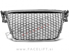 Audi A4 B8 8K 07-11 maska RS izgled kromirana (sijaj)