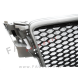 Audi A4 B8 8K 07-11 maska RS4 izgled srebrna (mat)