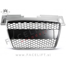 Audi TT 8J 06-14 maska RS izgled srebrna (mat)