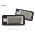 Audi A4 B6 8E 00-04 LED osvetlitev registrske tablice z ohišjem