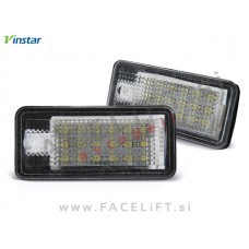 Audi A4 B7 8E 04-08 LED osvetlitev registrske tablice z ohišjem