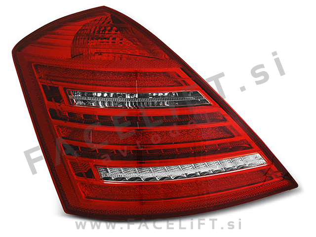 Mercedes S W221 05-09 zadnje LED luči DTS