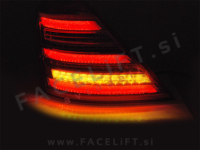 Mercedes S W221 05-09 zadnje LED luči DTS