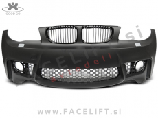 BMW 1 E81 E82 E87 E88 04-11 sprednji odbijač M1 izgled SRA BMW 1 E81 E82 E87 E88 04-11 sprednji odbijač M1 izgled SRA