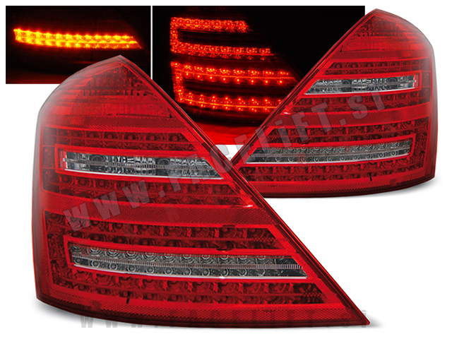 Mercedes S W221 05-09 zadnje LED luči